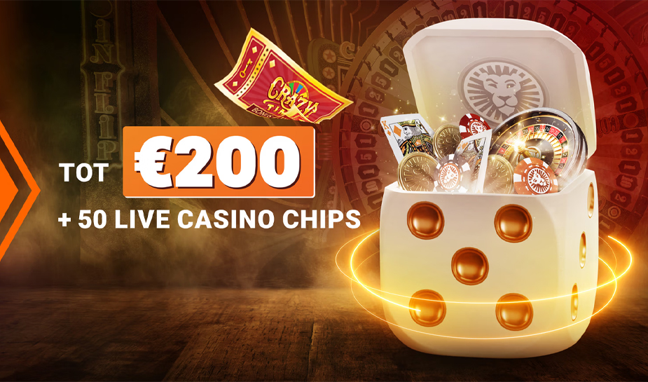 Nieuwe live casino welkomstbonus bij LeoVegas!