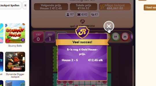 Verder spelen voor Full House prijzen