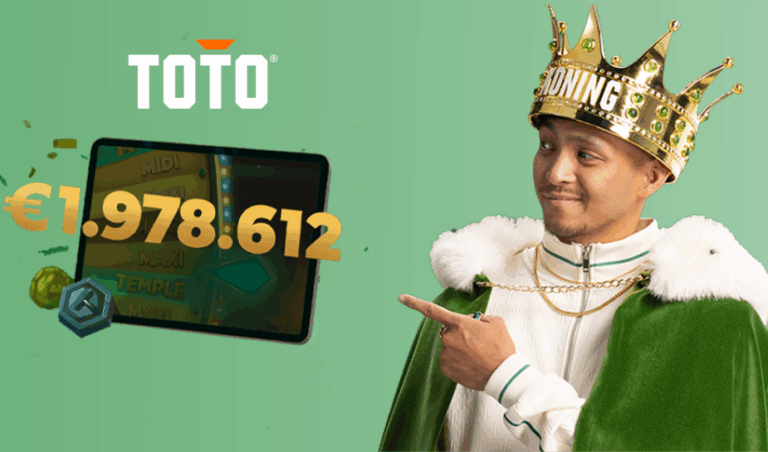dream drop valt bij toto logo