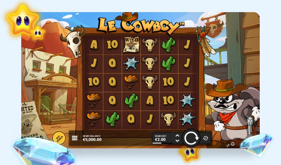 Le Cowboy printscreen - Gameplay logo