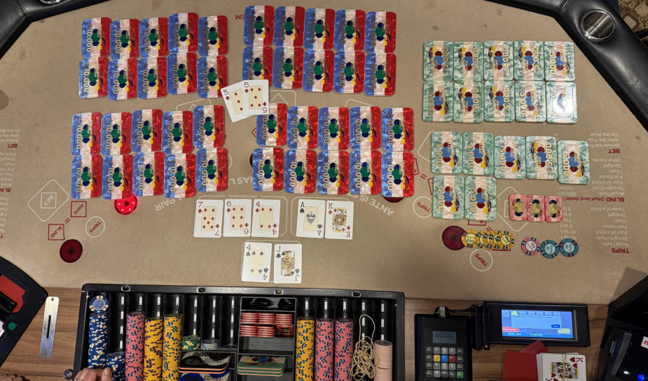 Man wint tijdens het wachten een jackpot van bijna een half miljoen euro