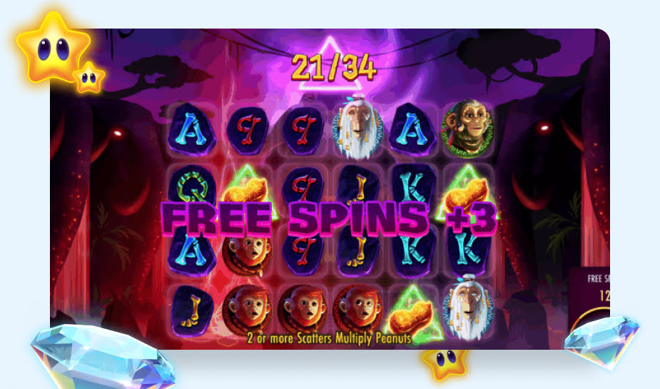 Pink Elephants Trinity printscreen - Free Spins logo