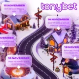 Tonybet adventskalender kerstbonussen