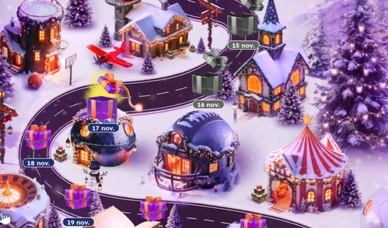 Speel 45 dagen mee met de adventskalender bonus van Tonybet.