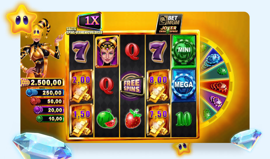 BetMGM Joker Cash Spree printscreen logo