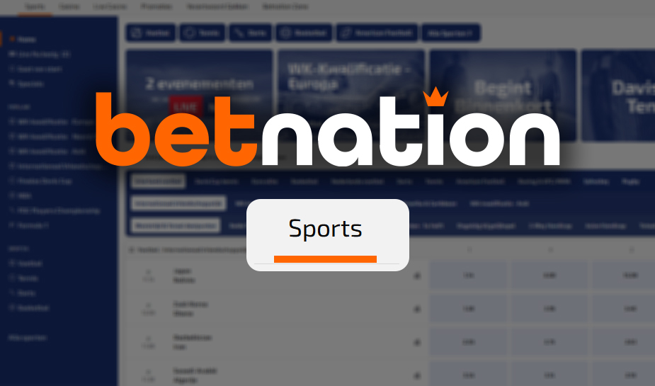 Betnation brengt nieuw sportsbook op de markt