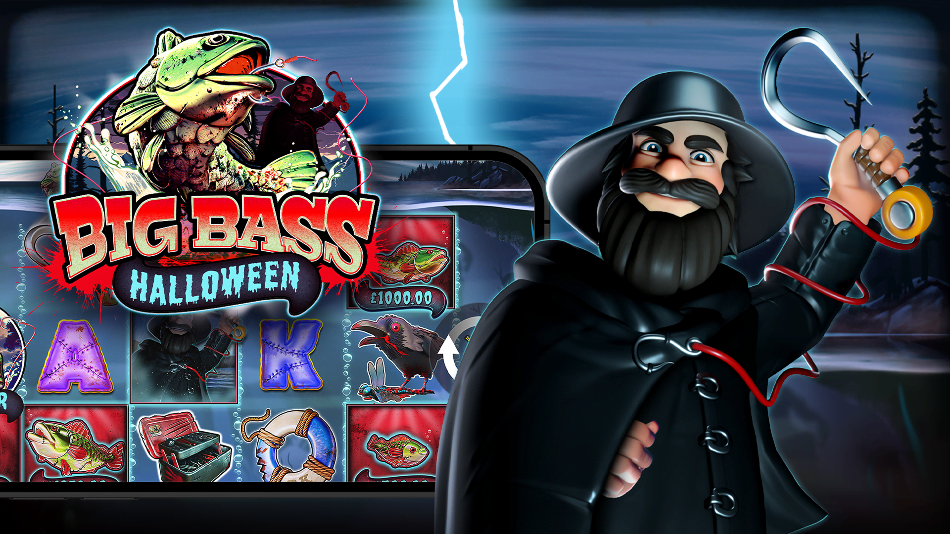 Big Bass Halloween Afbeelding desktop
