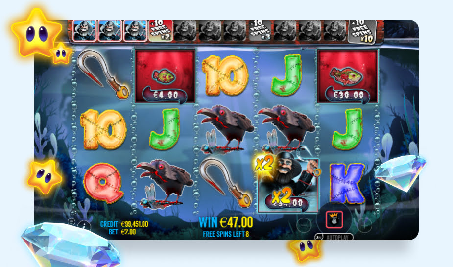 Big Bass Halloween printscreen - Verdubbelaar bonusronde logo