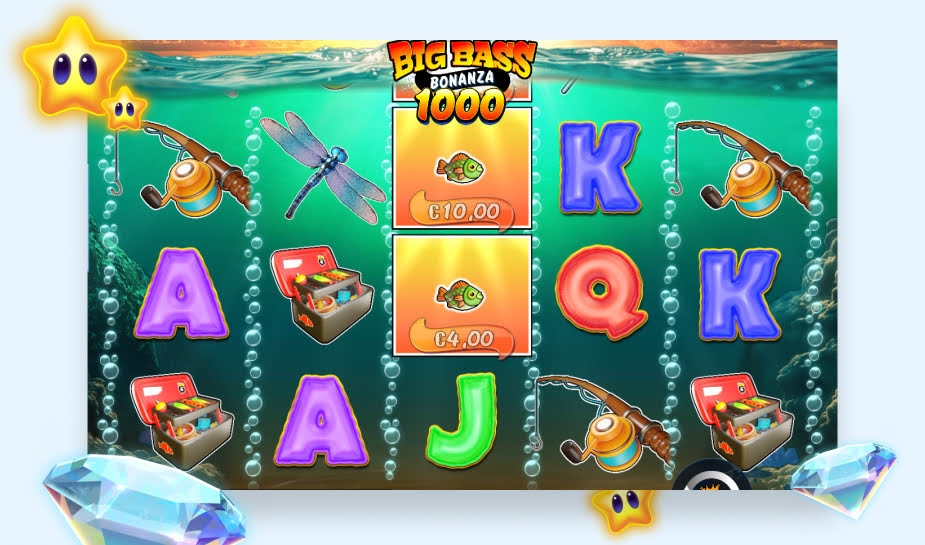 Big Bass Splash 1000 printscreen - Gameplay logo