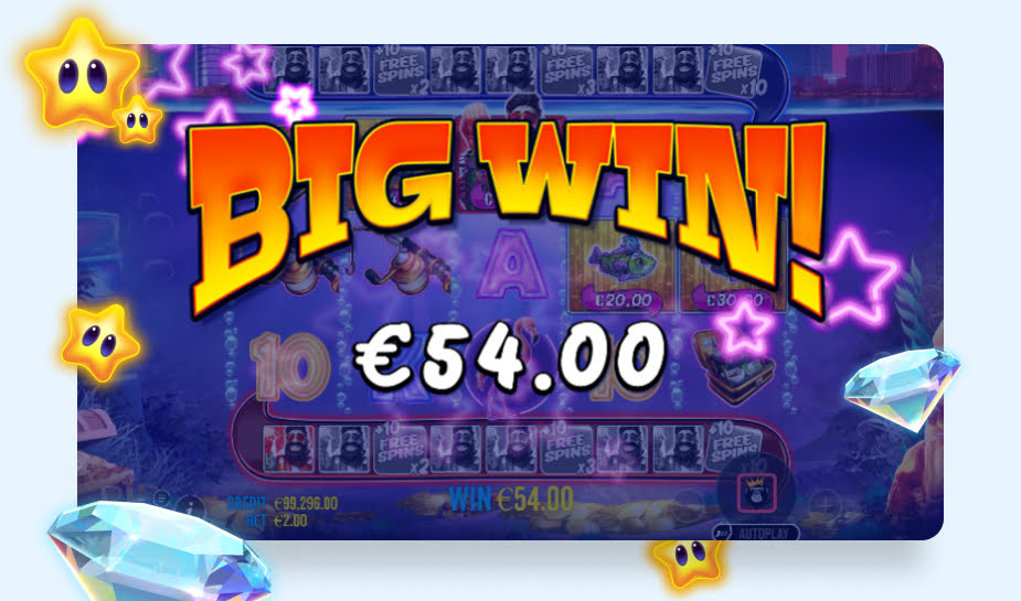 Big Bass Vegas Double Down Deluxe printscreen - Big Win logo