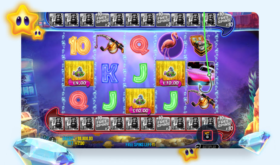 Big Bass Vegas Double Down Deluxe printscreen - Haak logo