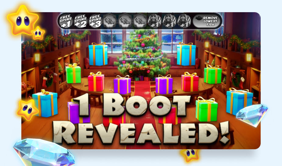 Big Bass Xmas Extreme printscreen - Boot Revealed logo