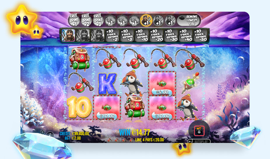 Big Bass Xmas Extreme printscreen - Hengels logo