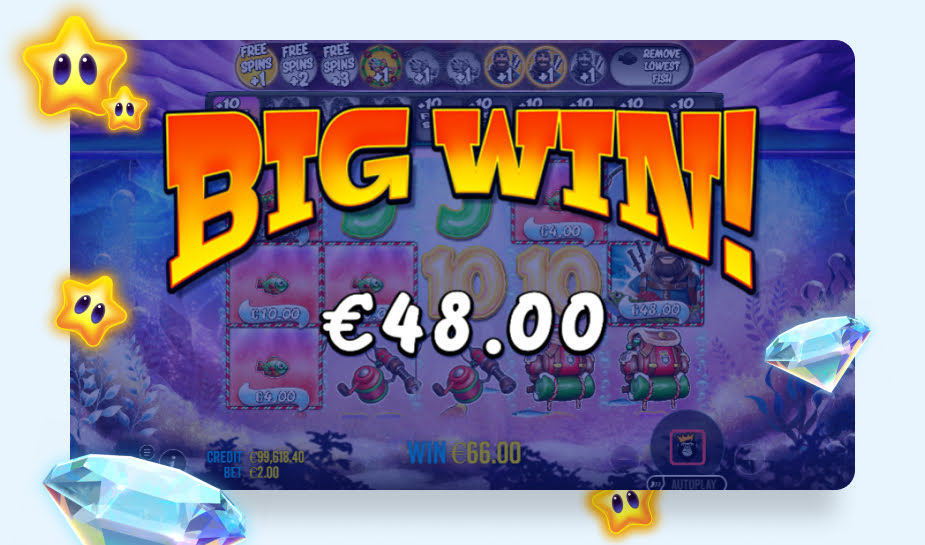 Big Bass Xmas Extreme printscreen - Big Win logo