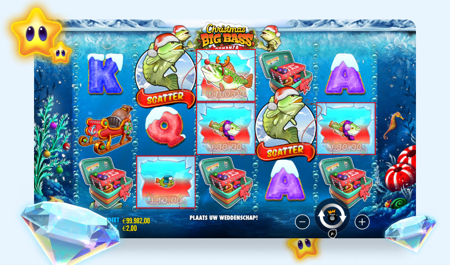 Christmas Big Bass Bonanza printscreen - Gameplay logo