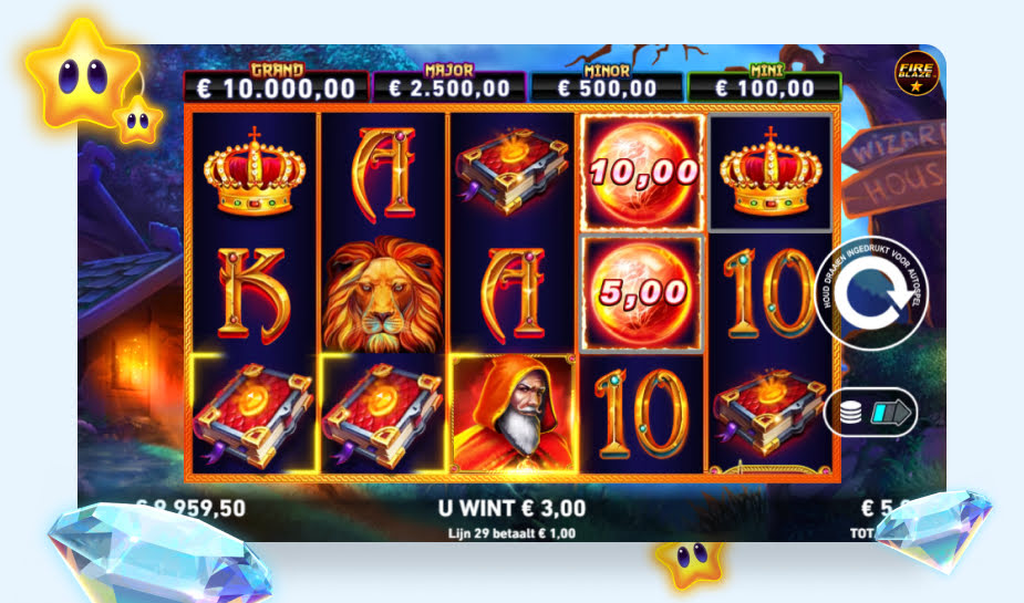 Fire Blaze: Orange Wizard printscreen - Books logo