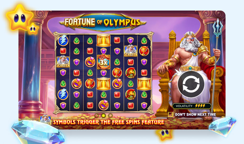 Fortune of Olympus printscreen - Gameplay logo