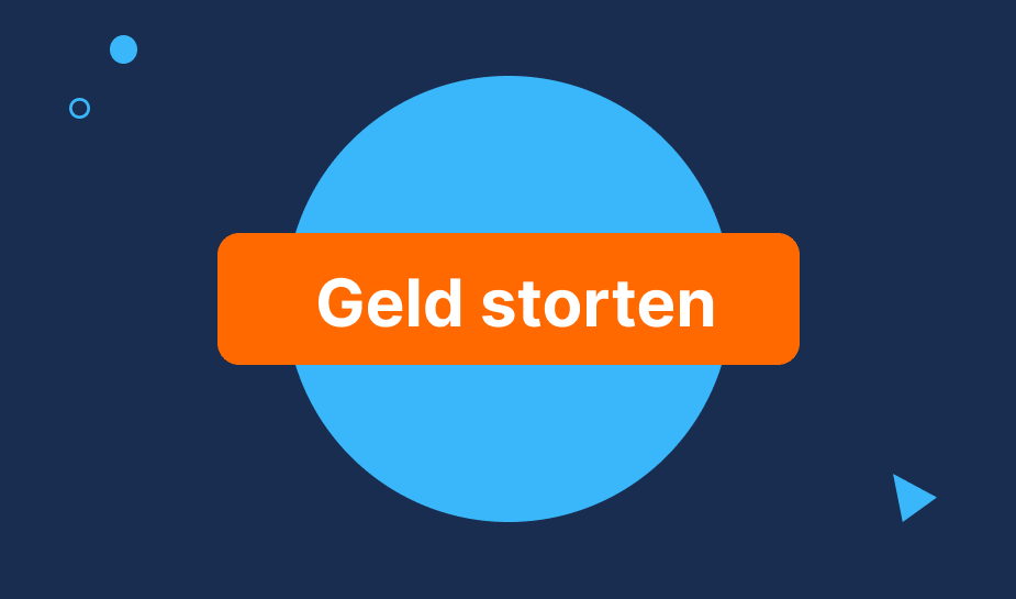 Geld storten logo