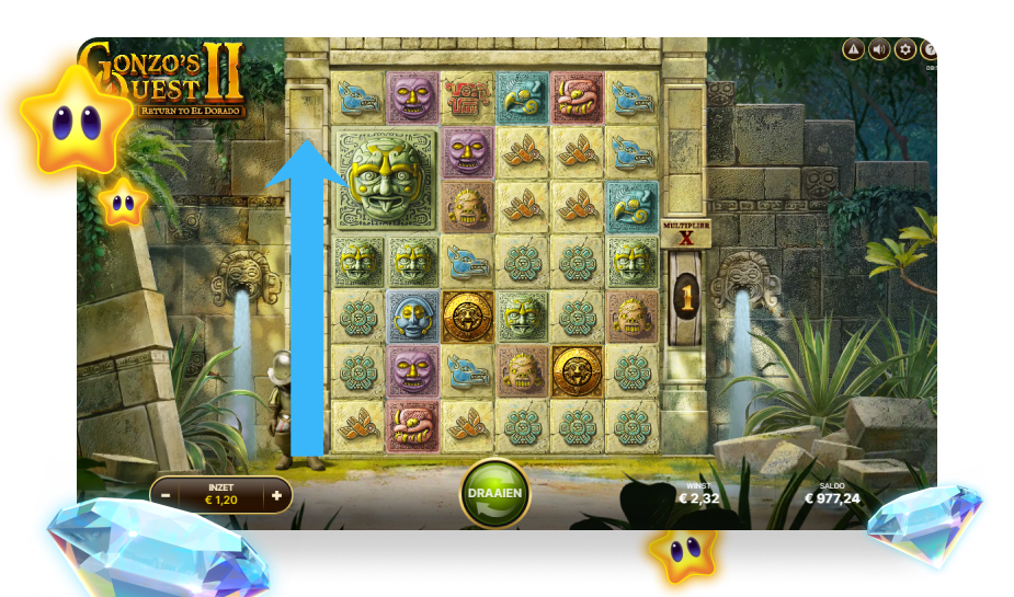 het uitbreidende speelveld van gonzos quest 2