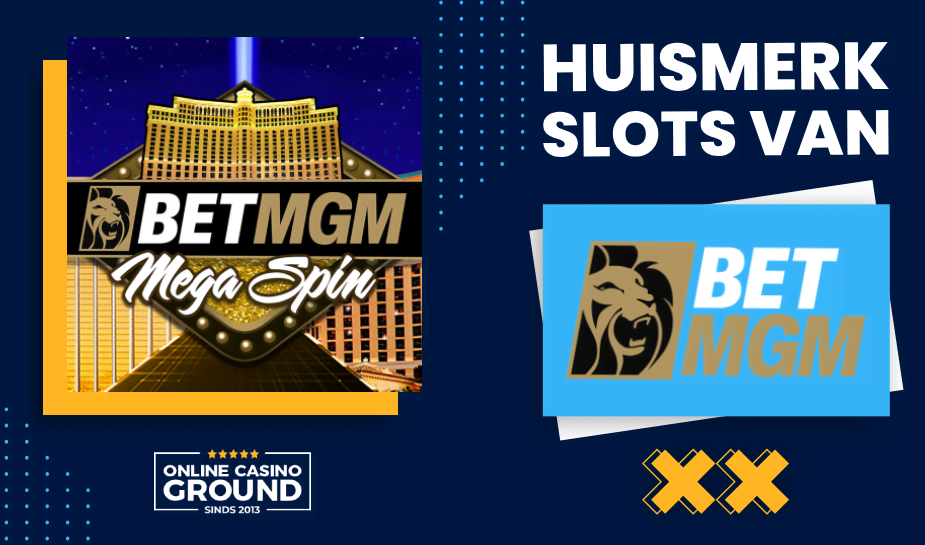 Huismerk Slots BetMGM Mega Spin logo