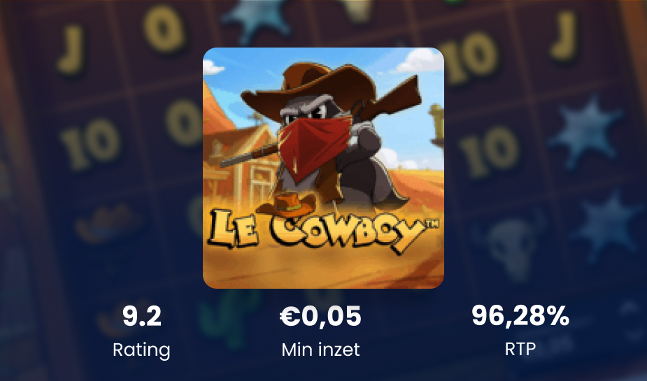 Le Cowboy Game of the Month OnlineCasinoGround