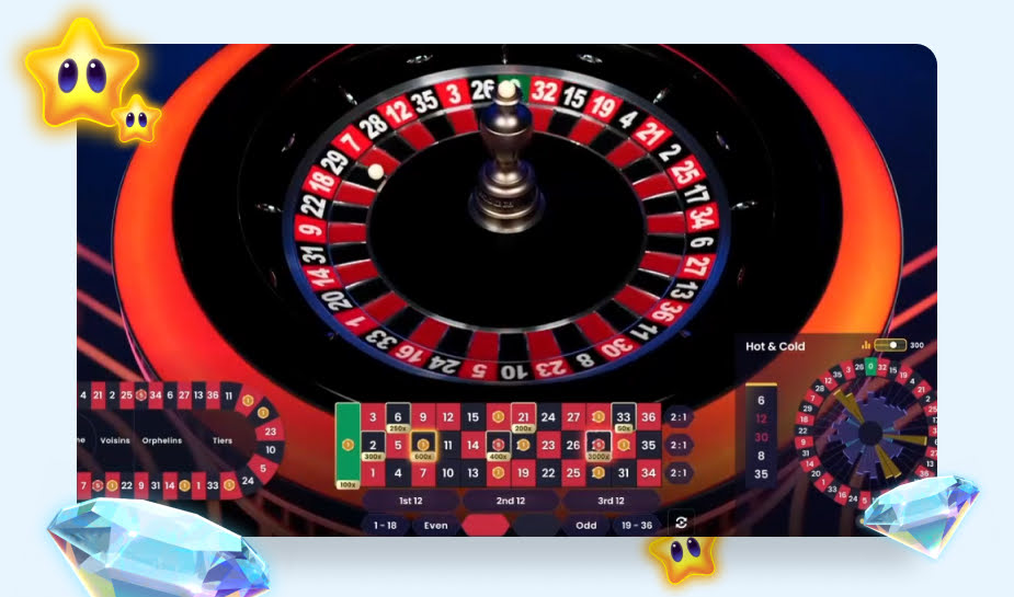 Mega Roulette 3000 printscreen - Roulette wiel logo