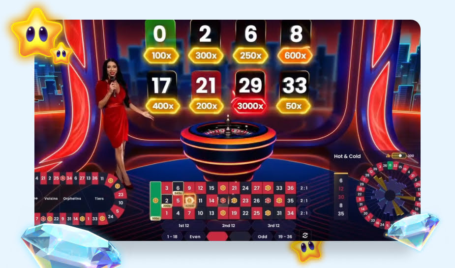 Mega Roulette 3000 printscreen - waardes logo