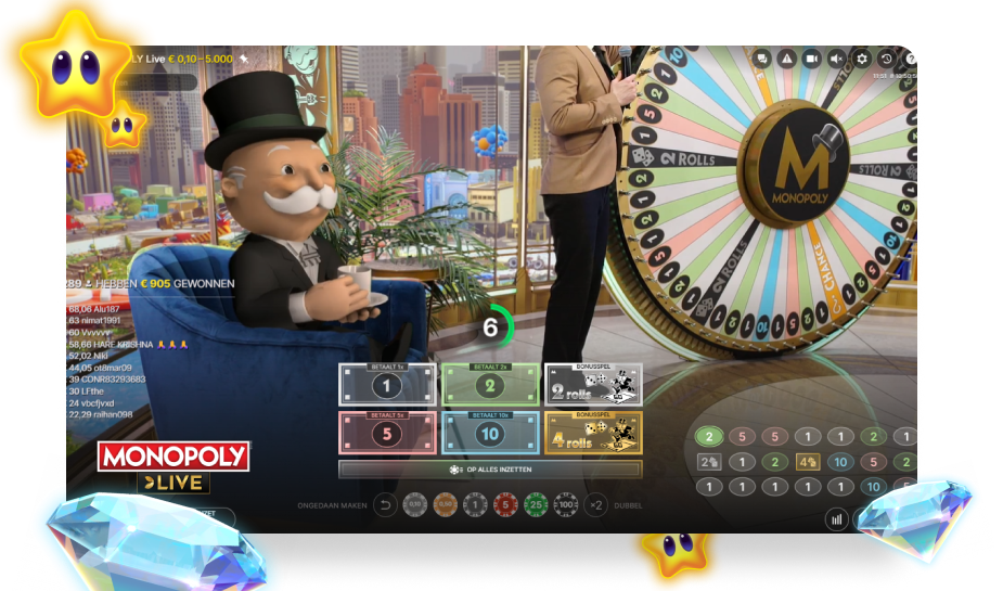 De hoogte van de inzet bepalen