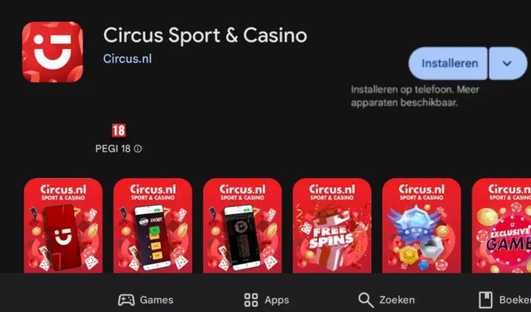 Circus.nl lanceert casino-app. logo