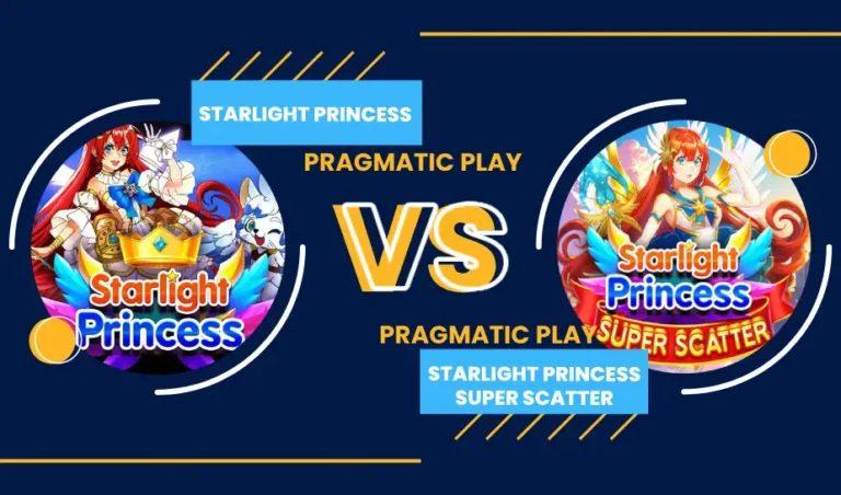 Slots battle Starlight Princess vs Starlight Princess Super Scatter