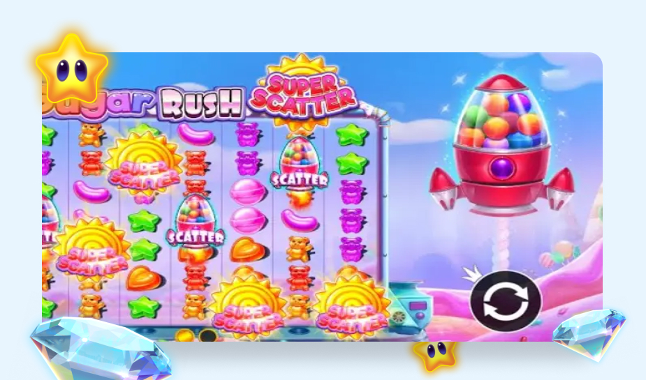 Sugar Rush Super Scatter Top 5 januari (1)