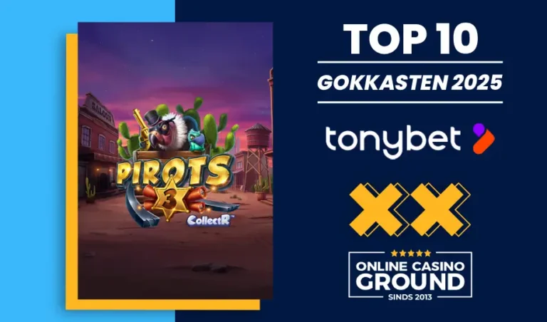 Top 10 gokkasten 2025 Tonybet logo