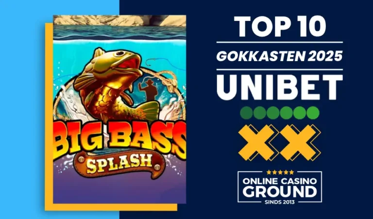 Unibet Top 10 gokkasten 2025 logo