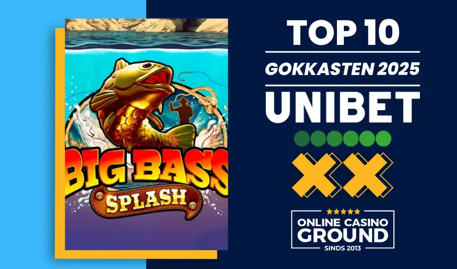 Top 10 slots van Unibet in 2025