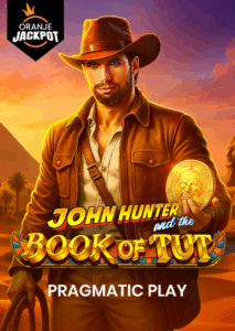 Book of Tut Oranje Jackpot logo 720