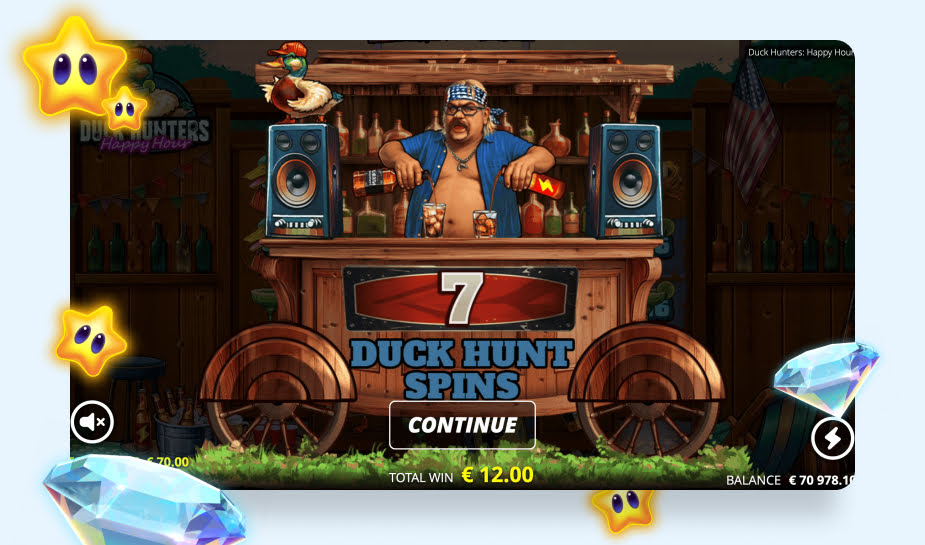 Duck Hunters Happy Hour Speelveld - gratis spins