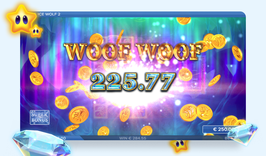 Ice Wolf 2 Speelveld - Woof Woof