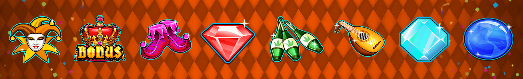 Joker’s Jewels Oranje Jackpot printscreen - Symbolen logo