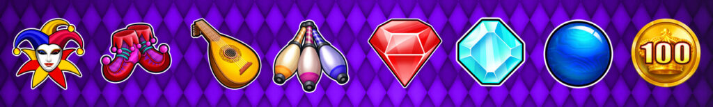 Joker’s Jewels Hold and Spin - symbolen