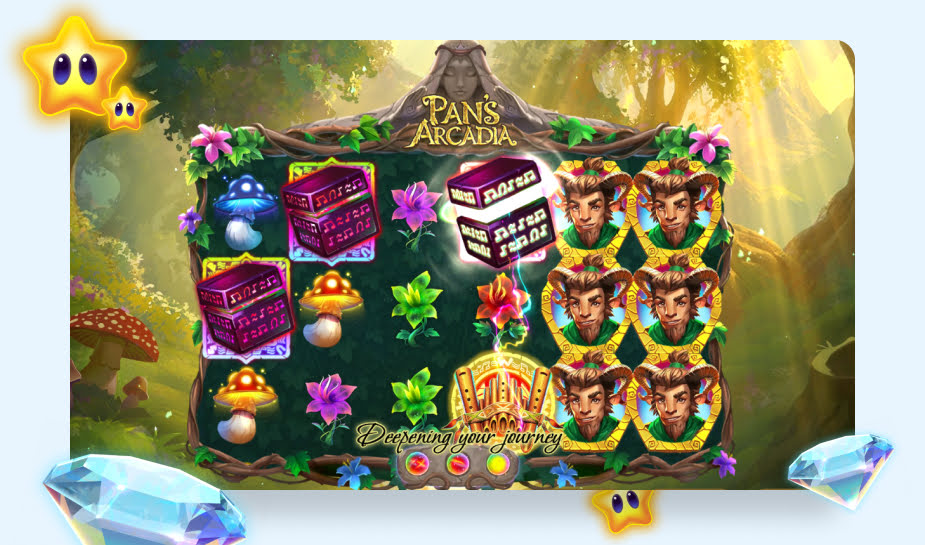 Pan's Arcadia Speelveld - 3 scatters
