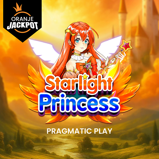 Starlight Princess Oranje Jackpot logo 510