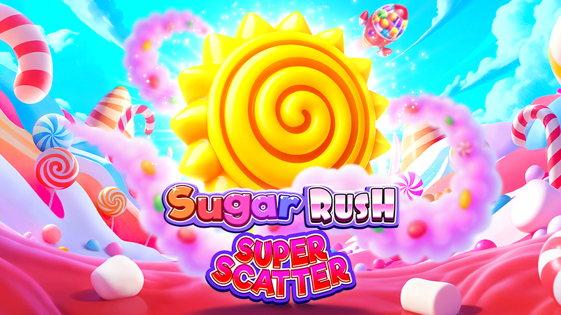 Sugar Rush super scatter afbeelding desktop