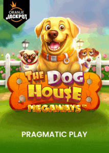 The Dog House Megaways Oranje Jackpot logo 720