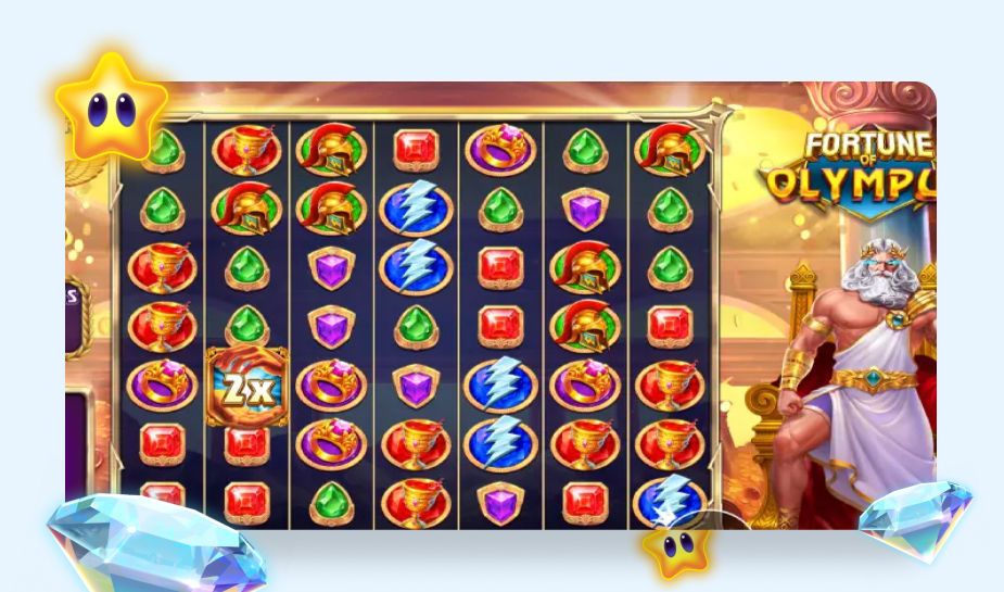 Fortune of Olympus vermenigvuldigers bonusspel