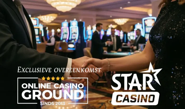 Exclusieve overeenkomst OnlineCasinoGround Starcasino