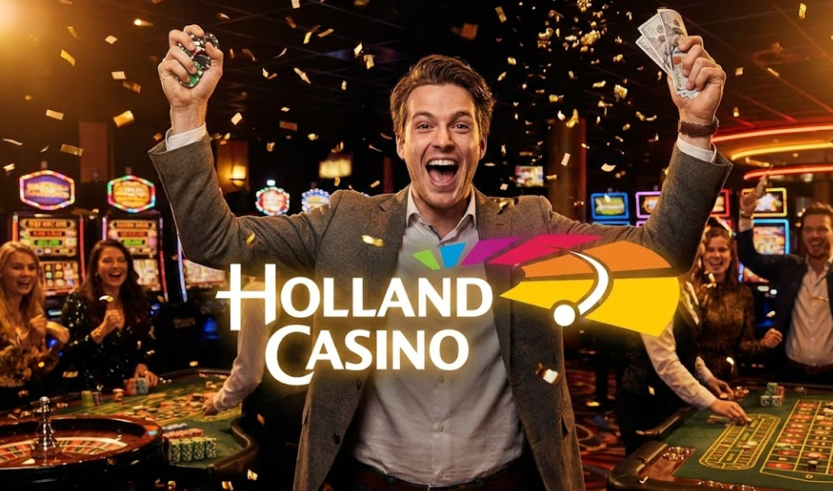Speler wint mega millions jackpot in holland casino Breda logo