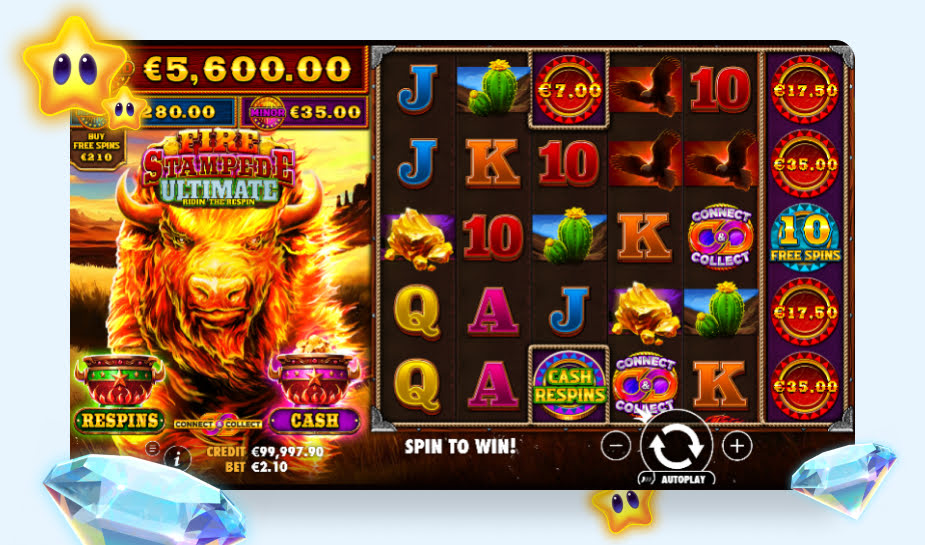 Fire Stampede Ultimate Speelveld - Gameplay