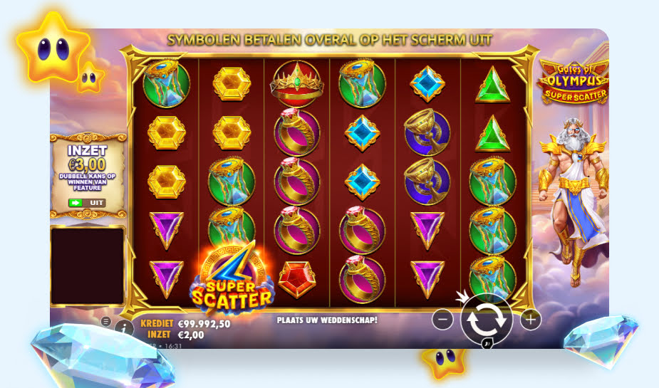 Gates of Olympus Super Scatter Speelveld - Super Scatter