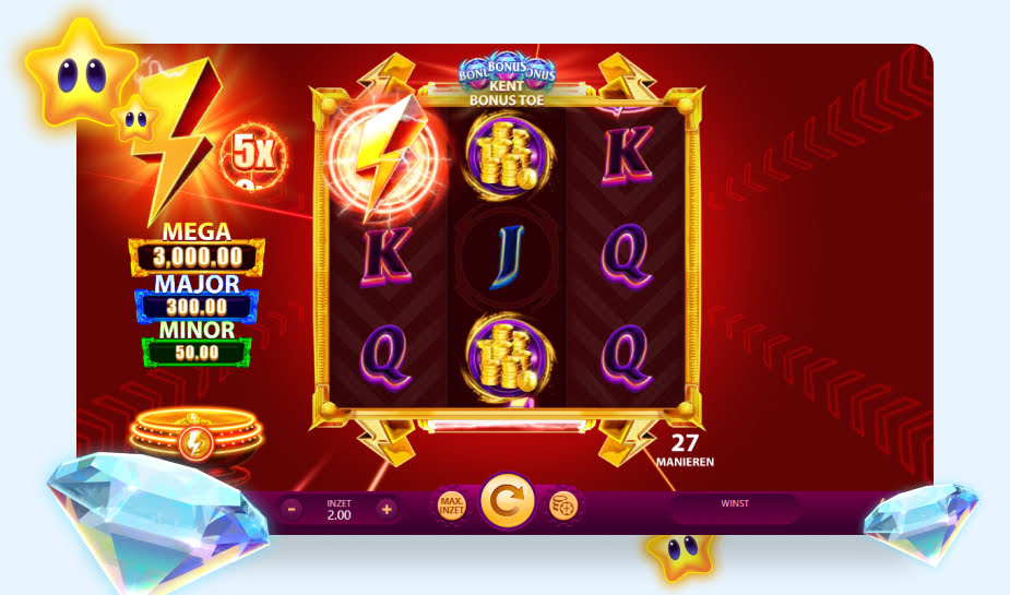 Gold Blitz Fortunes Speelveld - Gameplay