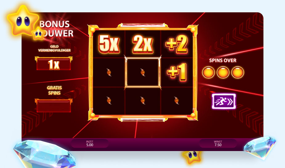 Gold Blitz Fortunes Speelveld - Bonusspel